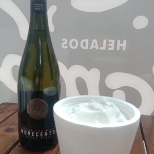 Alfajor helado negro